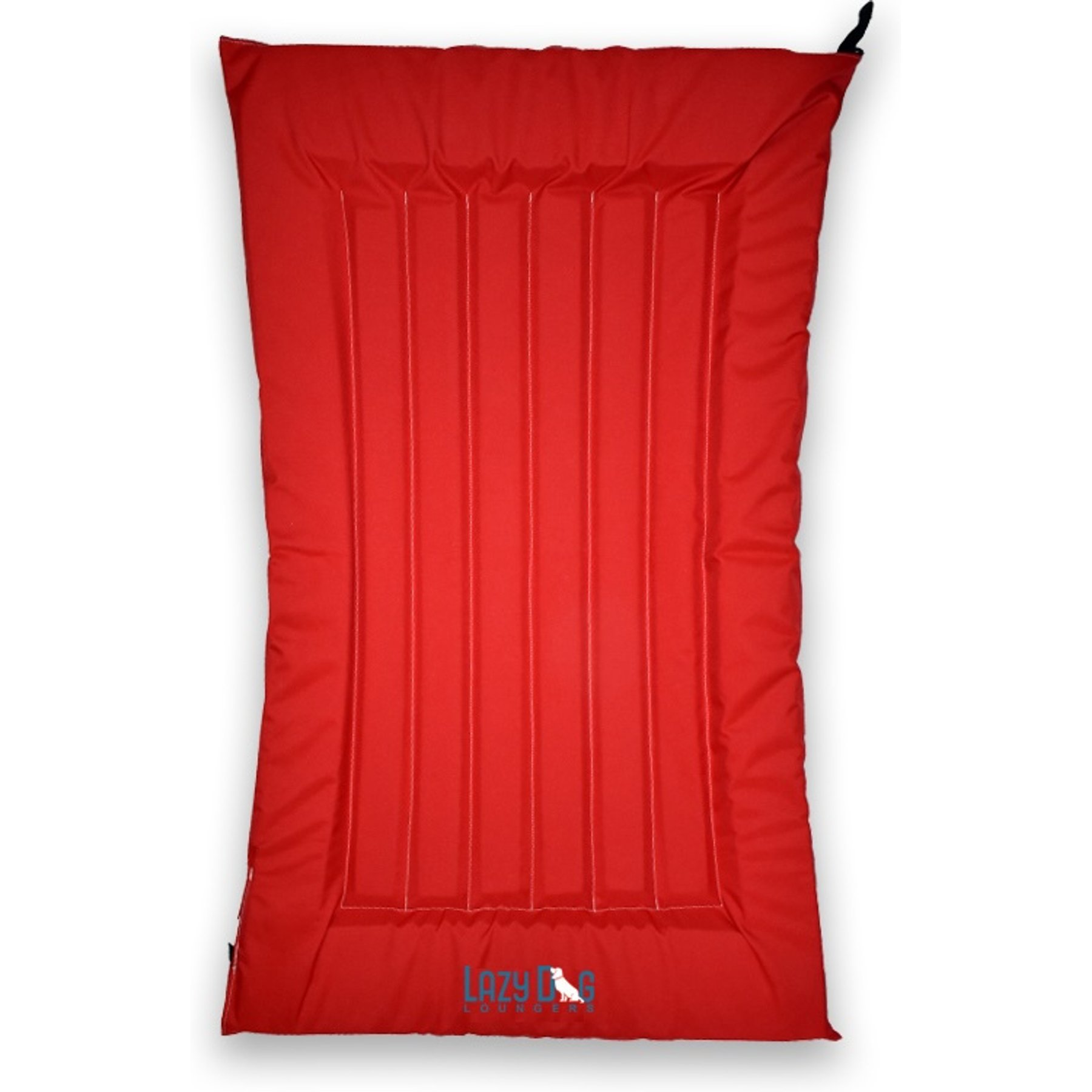 Lazy Dog Lounger Water Raft Dog Toy, Red, Large