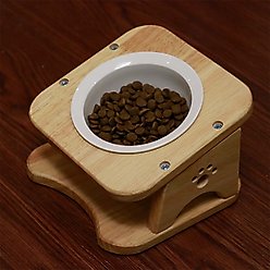 PETOMG Single Elevated Cat Bowl, 1-cup