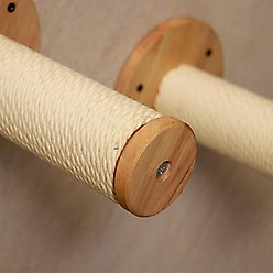 PETOMG Scratching Post Cat Wall Shelves, 2 count slide 2 of 5