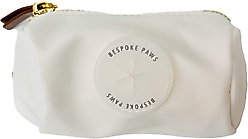 Bespoke Paws Pawsh Pouch Leash Attachment Dog Poop Bag Dispenser, Ivory