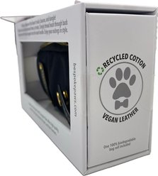 Bespoke Paws Pawsh Pouch Leash Attachment Dog Poop Bag Dispenser, Black slide 2 of 8