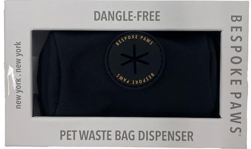 Show full view: Bespoke Paws Pawsh Pouch Leash Attachment Dog Poop Bag Dispenser, Black slide 5 of 10