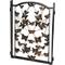 Show in main carousel: Etna Butterfly Design 3 Panel Adjustable Metal Dog Gate, Bronze, 48 x 19-in slide 4 of 4