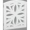Show in main carousel: Etna Flower Design 3 Panel Adjustable Wooden Dog Gate, White, 48 x 19-in slide 1 of 3