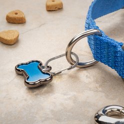Nite Ize MicroLink ID Tag Carabiner Dog Collar Accessory, 2 count