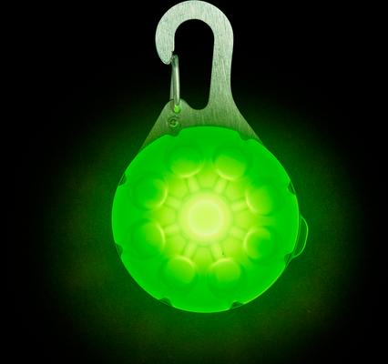 Show full view: Nite Ize SpotLit Rechargeable LED Dog Collar Light, Lime slide 3 of 10