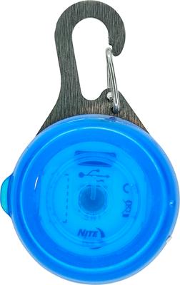 Show full view: Nite Ize SpotLit Rechargeable LED Dog Collar Light, Blue slide 8 of 10