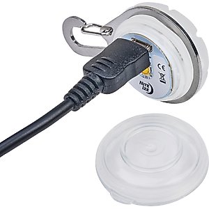 Nite Ize SpotLit Rechargeable LED Dog Collar Light, White