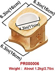 PETOMG Single Elevated Cat Bowl, 1-cup slide 2 of 2