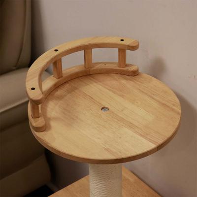 Show full view: PETOMG 29-in Cat Condo, Wood Color, Medium slide 6 of 8