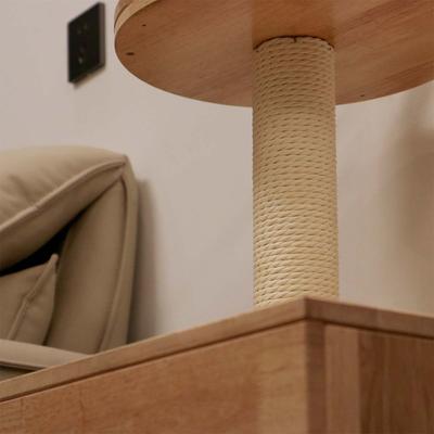 Show full view: PETOMG 29-in Cat Condo, Wood Color, Medium slide 5 of 8