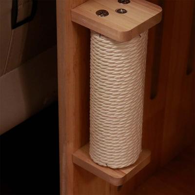 Show full view: PETOMG 24-in Cat Condo, Wood Color, Medium slide 8 of 9