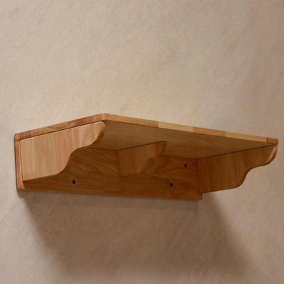 Show full view: PETOMG 23.6-in Cat Wall Shelf, Wood Color, Medium slide 3 of 6