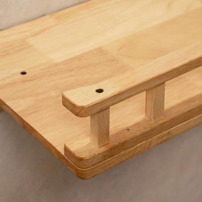 Show full view: PETOMG Perch Cat Wall Shelf, Wood Color, Medium slide 6 of 7