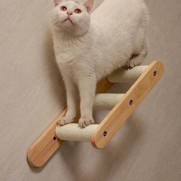 PETOMG Ladder Cat Wall Shelves