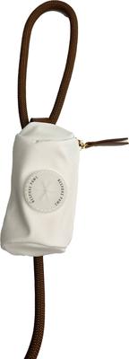 Show full view: Bespoke Paws Pawsh Pouch Leash Attachment Dog Poop Bag Dispenser, Ivory slide 3 of 10