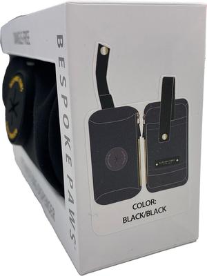 Show full view: Bespoke Paws Pawsh Pouch Leash Attachment Dog Poop Bag Dispenser, Black slide 7 of 10