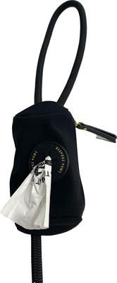 Show full view: Bespoke Paws Pawsh Pouch Leash Attachment Dog Poop Bag Dispenser, Black slide 3 of 10