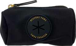 Bespoke Paws Pawsh Pouch Leash Attachment Dog Poop Bag Dispenser, Black