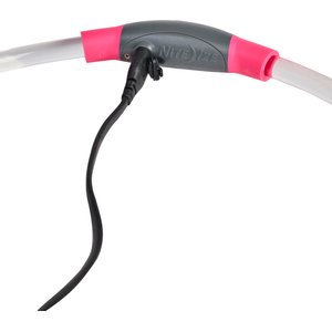 Nite Ize NiteHowl Rechargeable LED Dog Safety Necklace, Tie Dye Pink, 12 to 27-in neck