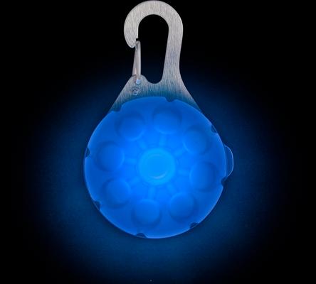 Show full view: Nite Ize SpotLit Rechargeable LED Dog Collar Light, Blue slide 4 of 10