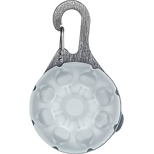 Nite Ize SpotLit Rechargeable LED Dog Collar Light, White
