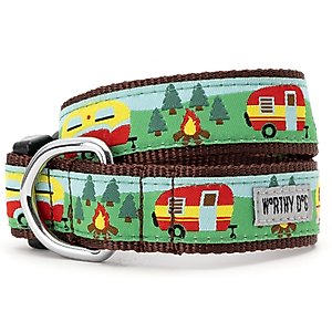 The Worthy Dog Mushrooms Dog Collar