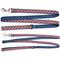 Show in main carousel: The Worthy Dog Bias Stars & Stripes Dog Leash, Red/White/Blue, Large:5-ft long, 1-in wide slide 4 of 4