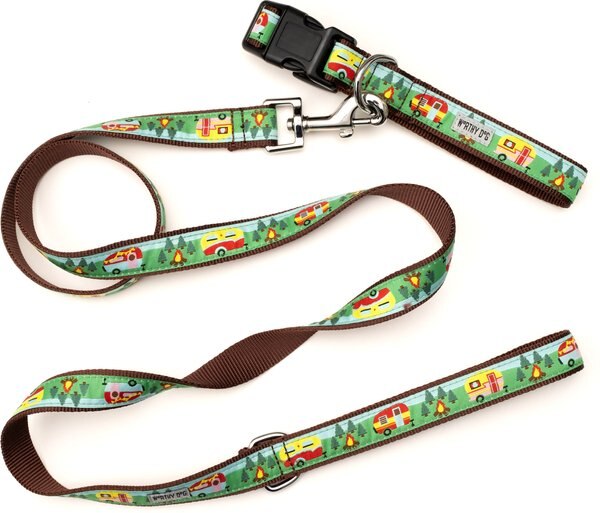 The Worthy Dog Happy Camper Dog Leash
