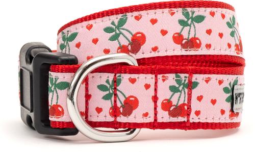 The Worthy Dog Cherries Jubilee Dog Collar