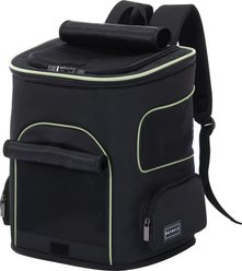 Petsfit Airline Approved Backpack Dog & Cat Carrier, Black
