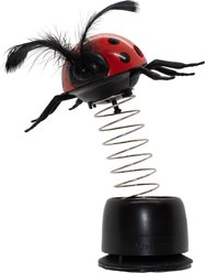 Playology Pop-Up Ladybug Treater Cat Toy Treat Dispenser slide 2 of 6