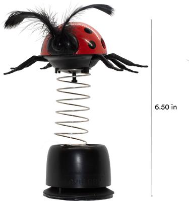 Show full view: Playology Pop-Up Ladybug Treater Cat Toy Treat Dispenser slide 6 of 8