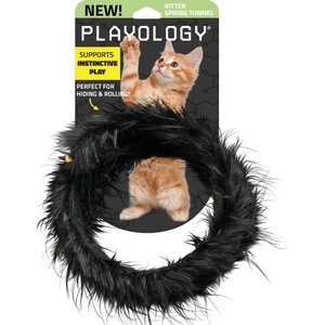 Playology Fuzzy Tunnel Cat Toy