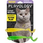 Playology Minnows Cat Toy with Catnip, 2 count