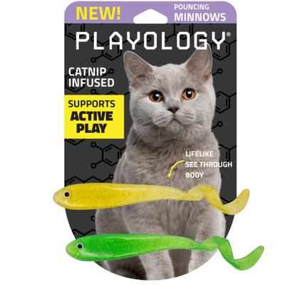 Show full view: Playology Lizards with Bugs Cat Toy with Catnip, 2 count + Minnows Cat Toy with Catnip, 2 count slide 6 of 10