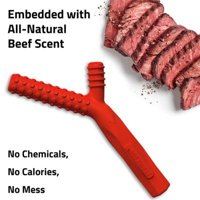 Show full view: Playology Beef Scented Fetch Stick Dog Toy, Jumbo slide 4 of 9