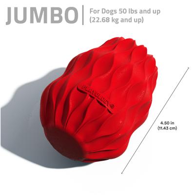 Show full view: Playology Scented Squeaky Pinecone Dog Toy, Jumbo, Beef Scented slide 6 of 10