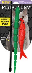 Playology Snake & Fish Teaser Cat Toy
