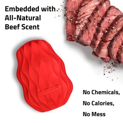 Show full view: Playology Scented Squeaky Pinecone Dog Toy, Jumbo, Beef Scented slide 5 of 10