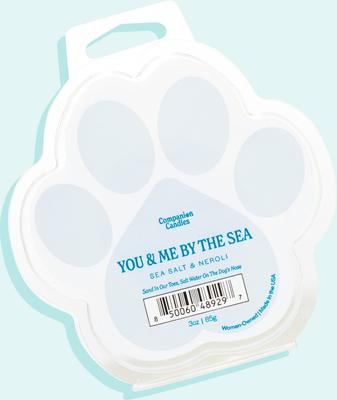 Show full view: Companion Candles You & Me by the Sea Sea Salt & Neroli Scented Pet-Friendly Wax Melt, 3-oz jar slide 3 of 3