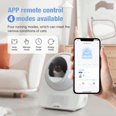 Show full view: CATLINK Scooper ProX Standard Self Cleaning Cat Litter Box slide 3 of 9