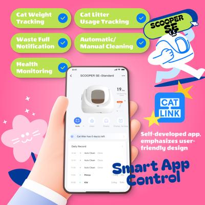 Show full view: CATLINK Scooper SE Self Cleaning Cat Litter Box slide 7 of 10