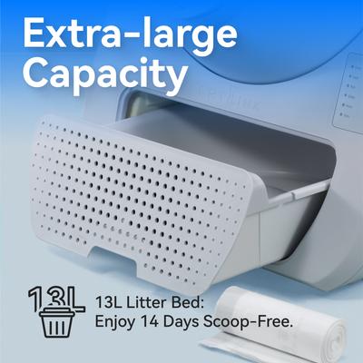 Show full view: CATLINK Scooper ProX Young Self Cleaning Cat Litter Box slide 3 of 9