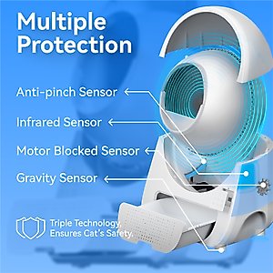 CATLINK Scooper ProX Luxury Self Cleaning Cat Litter Box