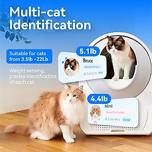 CATLINK Scooper ProX Luxury Self Cleaning Cat Litter Box