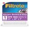 Show in main carousel: Filtrete Allergen, Bacteria & Virus 1500 MPR Air Filter, 4 count, 20 x 20 inches slide 1 of 11