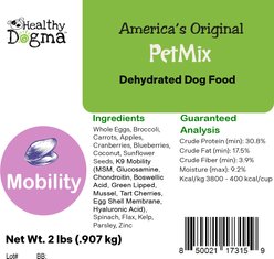 Healthy Dogma PetMix Mobility Supplemental Dog Food, 2-lb bag slide 2 of 6