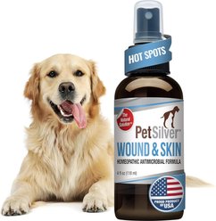PetSilver Wound & Skin Spray for Dogs & Cats, 4-fl oz bottle slide 1 of 8