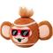 Show in main carousel: Frisco Summer Monkey Fetch Squeaky Tennis Ball Dog Toy, Medium slide 1 of 7